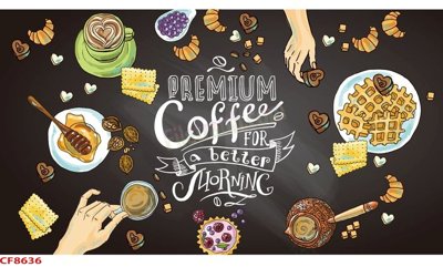 Mua file ảnh gốc File tranh dán tường cà phê nhà hàng CF8636 (chất lượng cao)