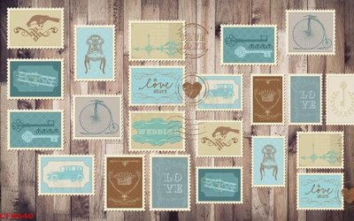 File gốc File tranh dán tường cà phê nhà hàng CF8640 (in lụa) cao cấp