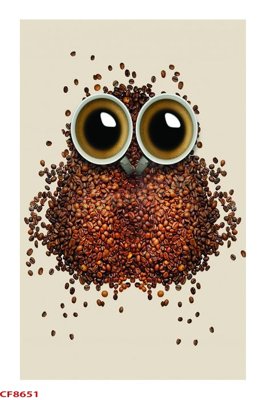 File gốc File tranh dán tường cà phê nhà hàng CF8651 (bản quyền) cho in ấn