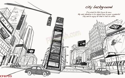 File gốc File tranh dán tường cà phê nhà hàng CF8725 (phong cách) cổ điển