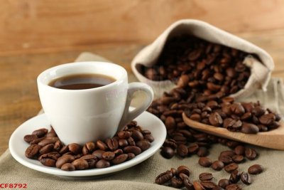 File ảnh File tranh dán tường cà phê nhà hàng CF8792 (gốc) in decal dán tường