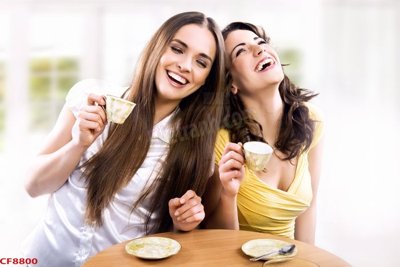 Ảnh gốc File tranh dán tường cà phê nhà hàng CF8800 (nét căng) in mica