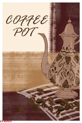 File tranh File tranh dán tường cà phê nhà hàng CF8993 (bản gốc) in canvas