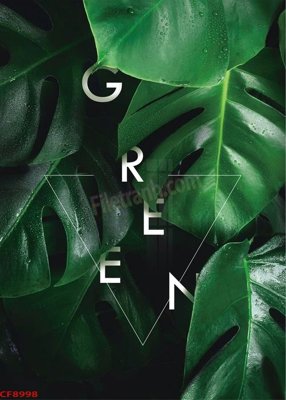 File tranh File tranh dán tường cà phê nhà hàng CF8998 (gốc) chủ đề thành phố