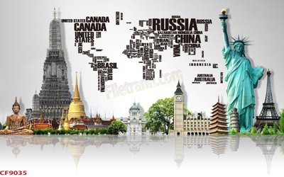 File PSD File tranh dán tường cà phê nhà hàng CF9035 (bản gốc) dễ dàng edit