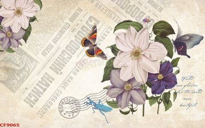 File tranh gốc File tranh dán tường cà phê nhà hàng CF9065 (bản quyền) Filetranh.com