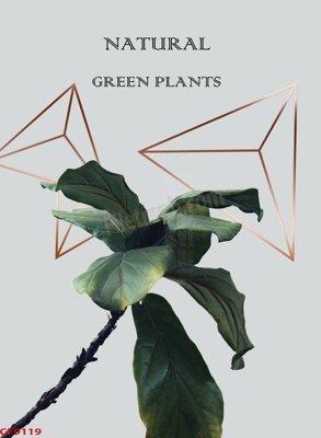 File gốc File tranh dán tường cà phê nhà hàng CF9119 (in 3D) cho trang trí