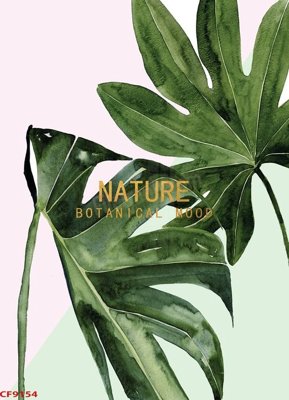 File in mica File tranh dán tường cà phê nhà hàng CF9154 (bản gốc) sắc sảo