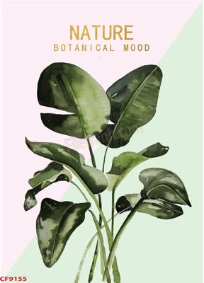 File gốc File tranh dán tường cà phê nhà hàng CF9155 (in lụa) tranh thuận buồm