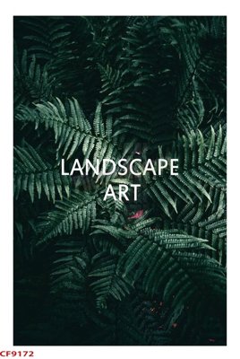 File gốc File tranh dán tường cà phê nhà hàng CF9172 (in mica) làm quà tặng