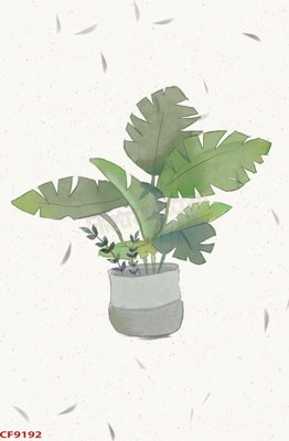 Download file gốc File tranh dán tường cà phê nhà hàng CF9192 (độ nét cao)