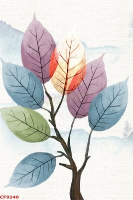 Tải file File tranh dán tường cà phê nhà hàng CF9240 (gốc) làm tranh trang trí