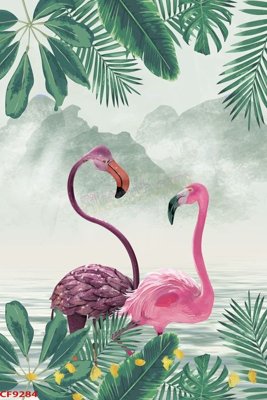 File PSD in ấn File tranh dán tường cà phê nhà hàng CF9284 (chất lượng cao)