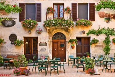 Tải file File tranh dán tường cà phê nhà hàng CF9327 (ảnh gốc) độ phân giải 300dpi