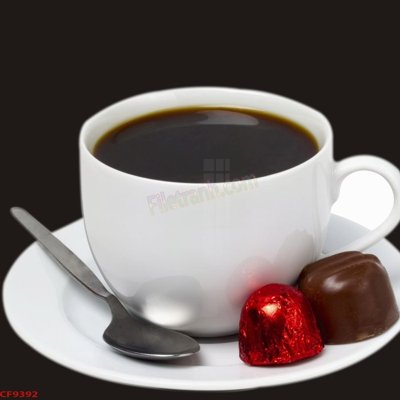 File tranh File tranh dán tường cà phê nhà hàng CF9392 (gốc) chủ đề động vật