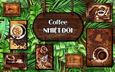 File gốc File tranh dán tường cà phê nhà hàng CF9437 (cho in ấn) từ kho Filetranh