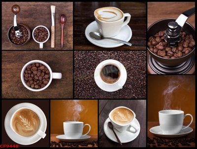 Ảnh gốc File tranh dán tường cà phê nhà hàng CF9448 (siêu chi tiết) để in ấn