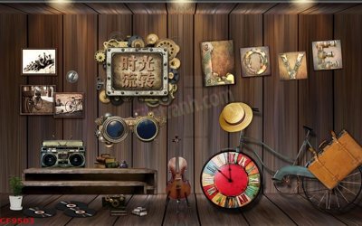 Download file File tranh dán tường cà phê nhà hàng CF9503 (chuẩn in) chất lượng cao