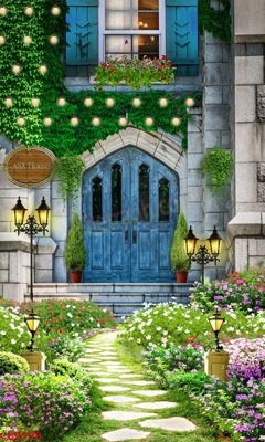 File gốc File tranh dán tường cà phê nhà hàng CF9598 (in lụa) họa tiết 3D