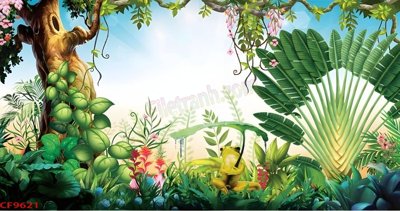 File PSD File tranh dán tường cà phê nhà hàng CF9621 (bản gốc) đã tách nền