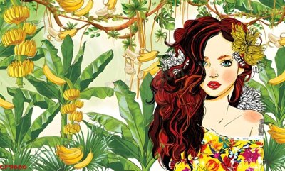 Tải file gốc File tranh dán tường cà phê nhà hàng CF9666 (in khổ lớn) không vỡ