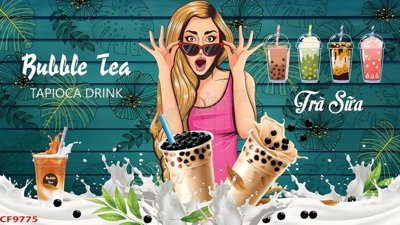 Tải file gốc File tranh dán tường cà phê nhà hàng CF9775 (bản PSD) chỉnh sửa được