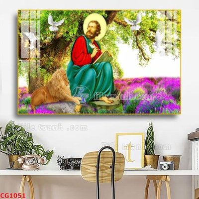 Download file gốc File gốc tranh công giáo CG1051 (in mica) trang trí