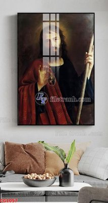 File tranh File gốc tranh công giáo CG1057 (gốc) in vải canvas
