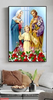 Download file File gốc tranh công giáo CG1059 (gốc) in mica đèn LED