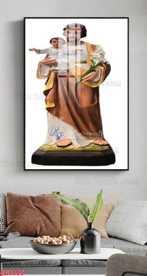 File gốc File gốc tranh công giáo CG1105 (ảnh chi tiết) để in lụa