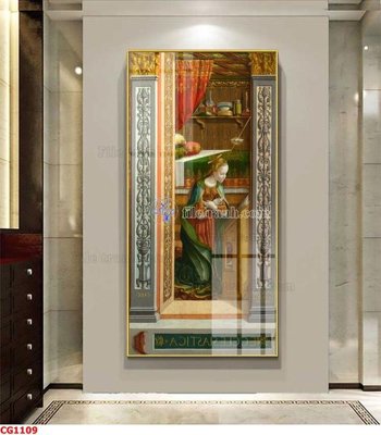 File tranh File gốc tranh công giáo CG1109 (gốc) chủ đề trừu tượng