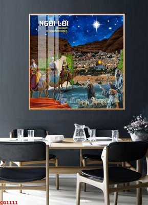 Download file gốc File gốc tranh công giáo CG1111 (in mica) trang trí