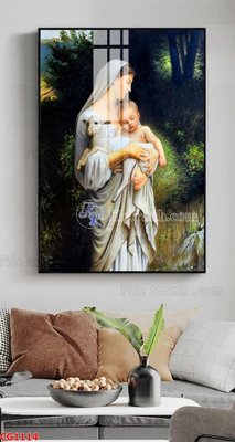 File in mica File gốc tranh công giáo CG1114 (bản gốc) sắc sảo