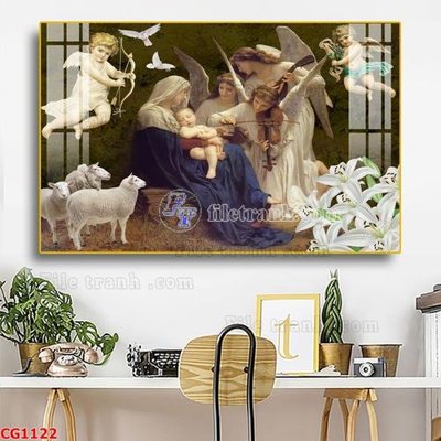 File gốc File gốc tranh công giáo CG1122 (thiết kế) độc quyền