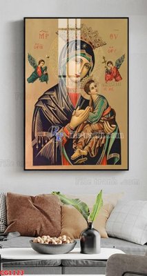 Hình ảnh file gốc in lụa File gốc tranh công giáo CG1123