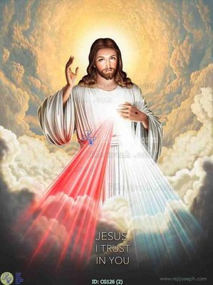 File tranh File gốc tranh công giáo CG126 (gốc) phong cách tối giản