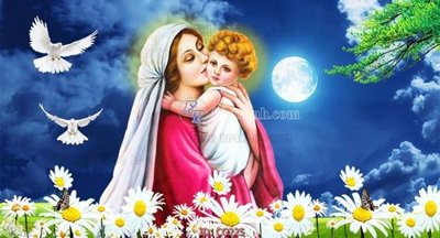 File PSD File gốc tranh công giáo CG225 (nguyên bản) cho thiết kế