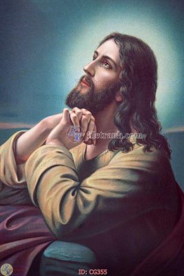 Chi tiết file ảnh File gốc tranh công giáo CG355 sắc nét