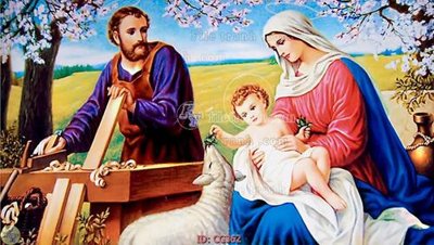 File in ấn chuyên nghiệp File gốc tranh công giáo CG362 (file gốc)