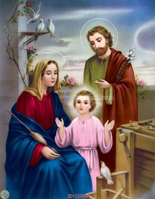 File PSD File gốc tranh công giáo CG369 (gốc) nhiều lớp (multi-layer)