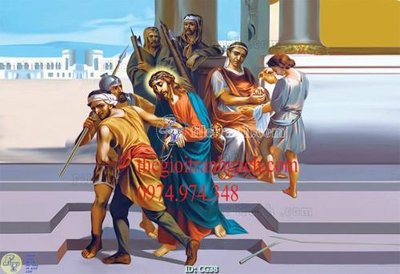 Download file gốc File gốc tranh công giáo CG38 (in lụa) cao cấp