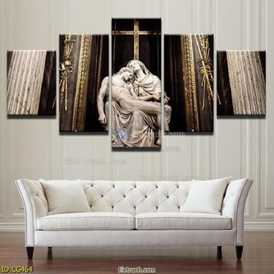 File in ấn File gốc tranh công giáo CG464 (bản gốc) sắc nét