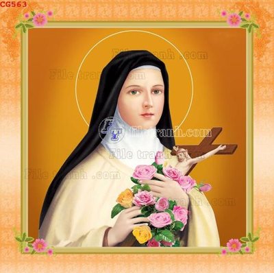 Download file gốc File gốc tranh công giáo CG563 (in lụa) cao cấp