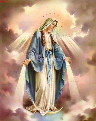 File ảnh File gốc tranh công giáo CG577 (gốc) in poster