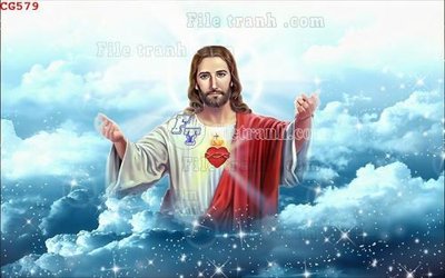 File gốc File gốc tranh công giáo CG579 (ảnh chi tiết) để in lụa