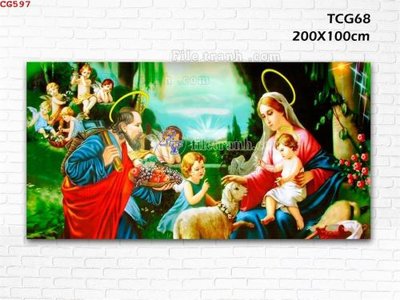 Download file File gốc tranh công giáo CG597 (chuẩn in) chất lượng cao