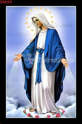 File tranh File gốc tranh công giáo CG656 (bản gốc) trang trí văn phòng