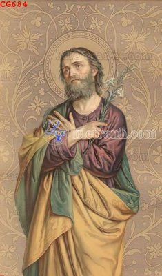 File gốc File gốc tranh công giáo CG684 (in tráng gương) ốp tường