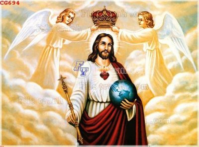 File gốc File gốc tranh công giáo CG694 (ảnh chi tiết) để in lụa