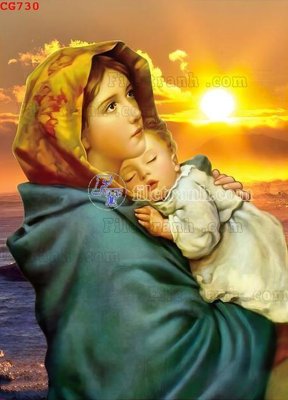 File gốc File gốc tranh công giáo CG730 (trang trí) phòng trẻ em